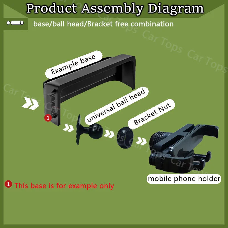 Car Mobile Cell Stand for Ford Ecosport 2018 2019 2020 2021 2022 2023 Screen Phone Bracket GPS Gravity Holder Auto Accessories