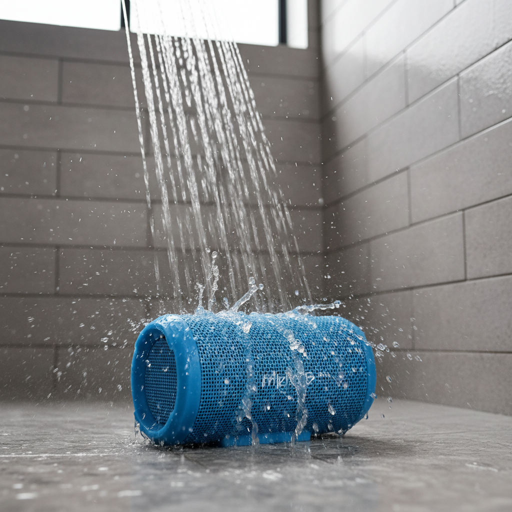 Altavoz bluetooth resistente agua ducha