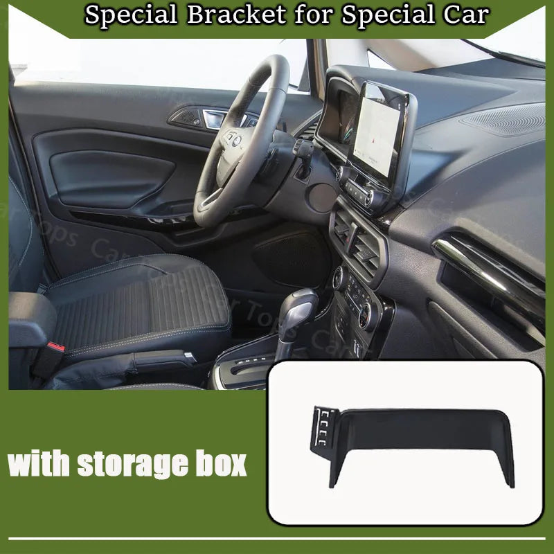 Car Mobile Cell Stand for Ford Ecosport 2018 2019 2020 2021 2022 2023 Screen Phone Bracket GPS Gravity Holder Auto Accessories